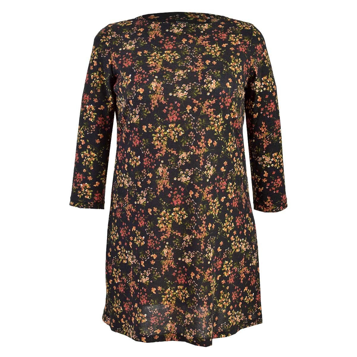 Vestido Manga 3/4 Doma Fashion