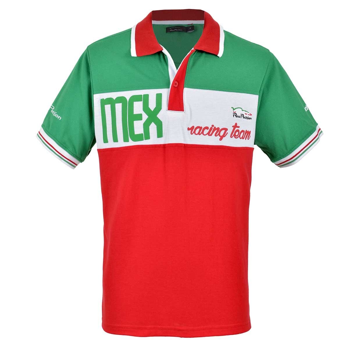 Polo México Verde para Caballero Pole Position