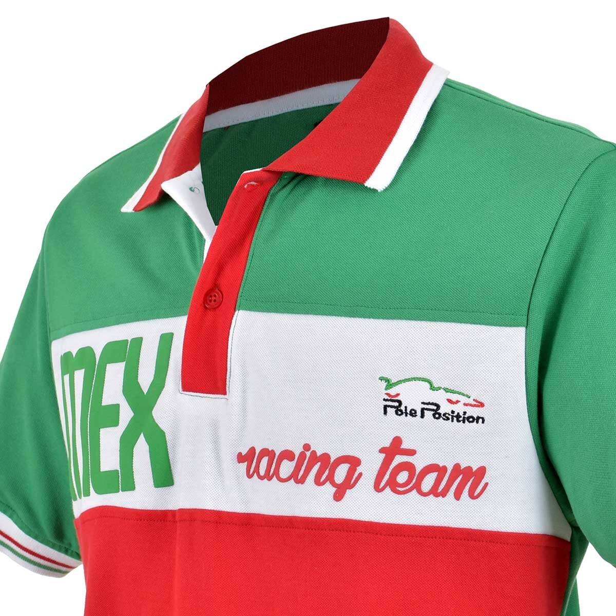 Polo México Verde para Caballero Pole Position
