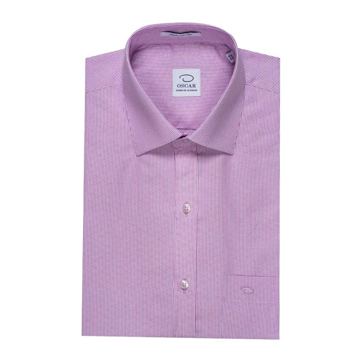 Download Camisa de vestir rosa combinado para caballero oscar de la renta - Sears