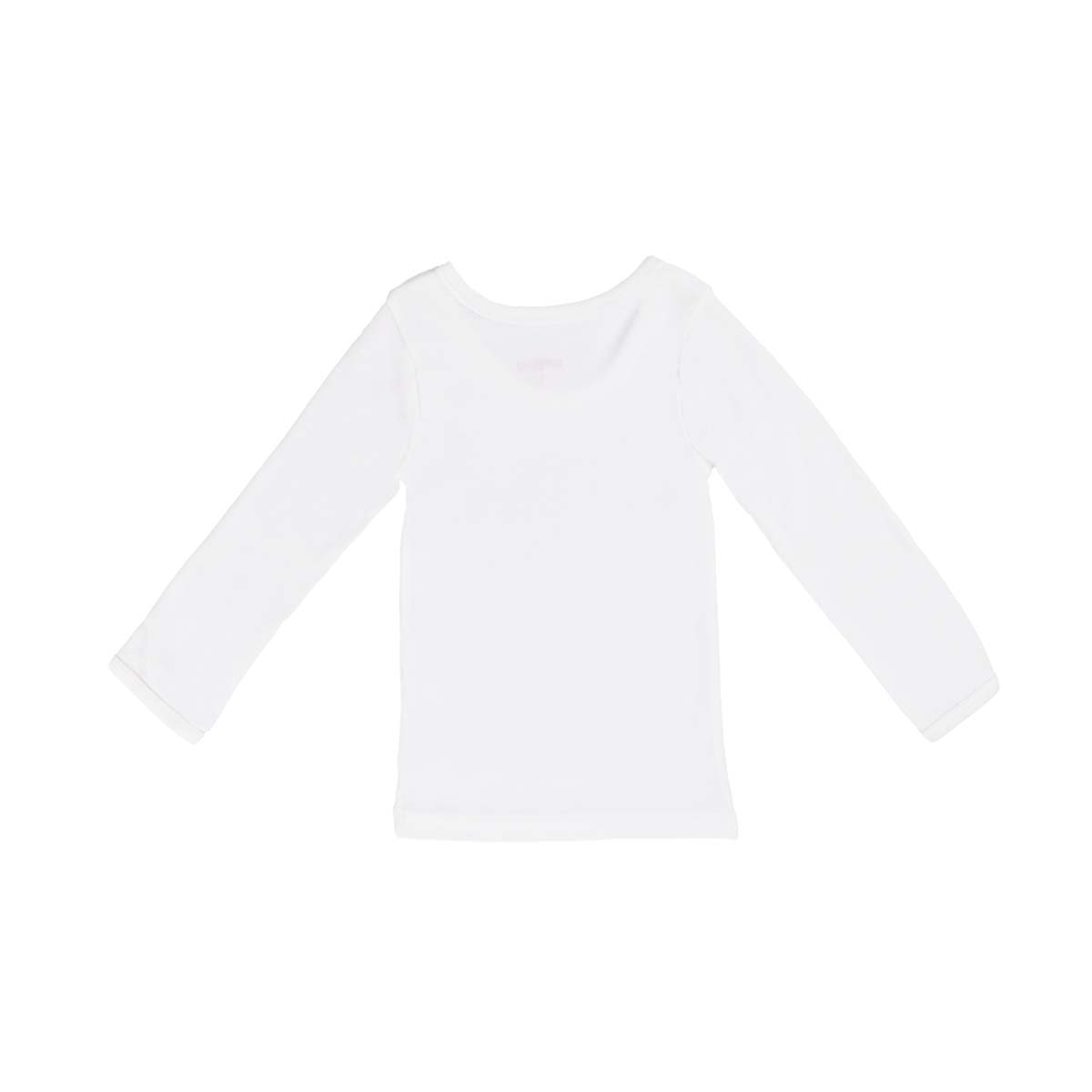 Playera blanca best sale cuello redondo niño