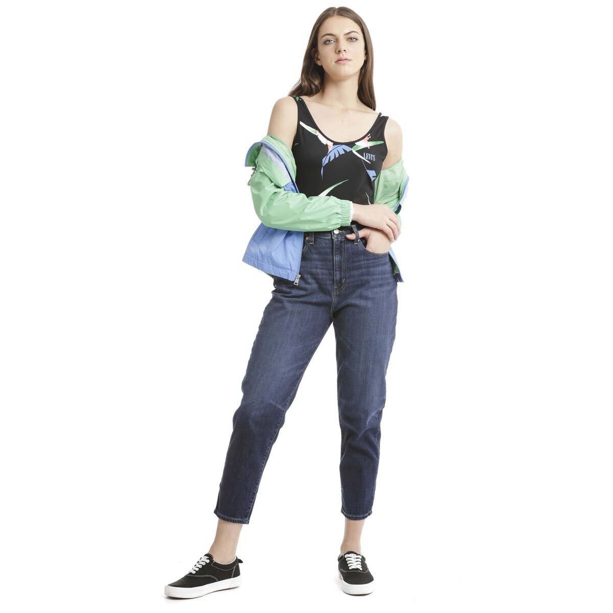 Pantalón Azul High-Rise Boyfriend Levi's