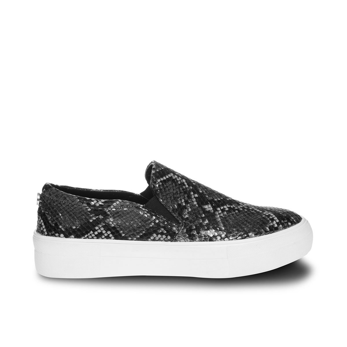 Slip On Gris Animal Print Steve Madden