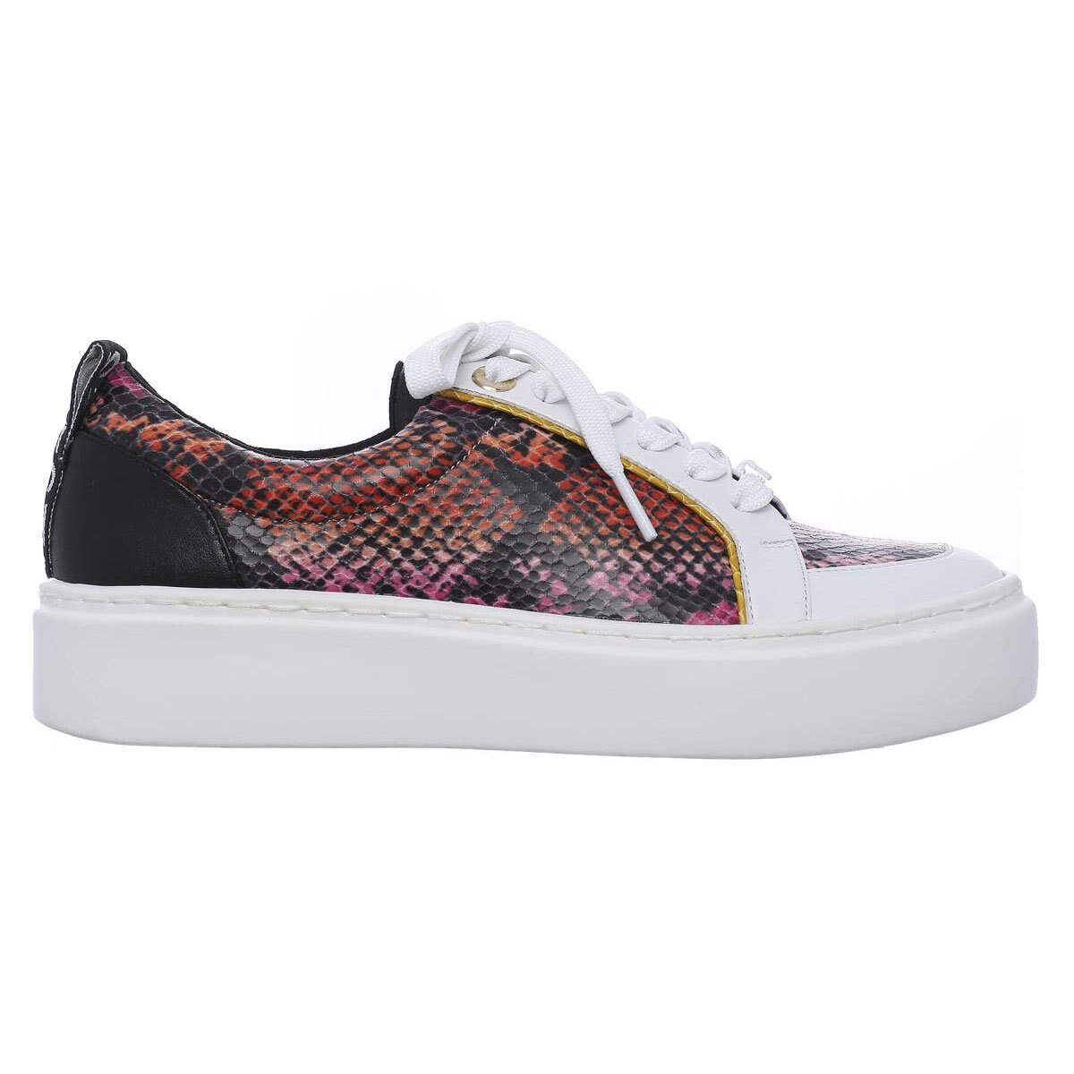 Tenis con Plataforma Y Material Sintético Color Rosa Combinado Westies
