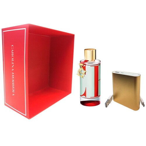 Fragancia para Dama, Carolina Herrera, Ch L\'eau, Edt 150 Ml + Power Bank