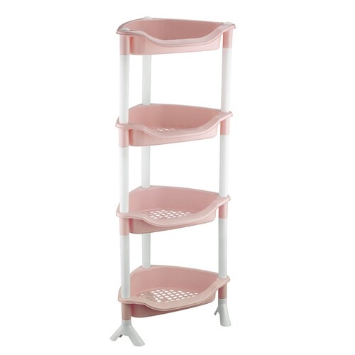 Esquinero Rosa con 4 Niveles Elif