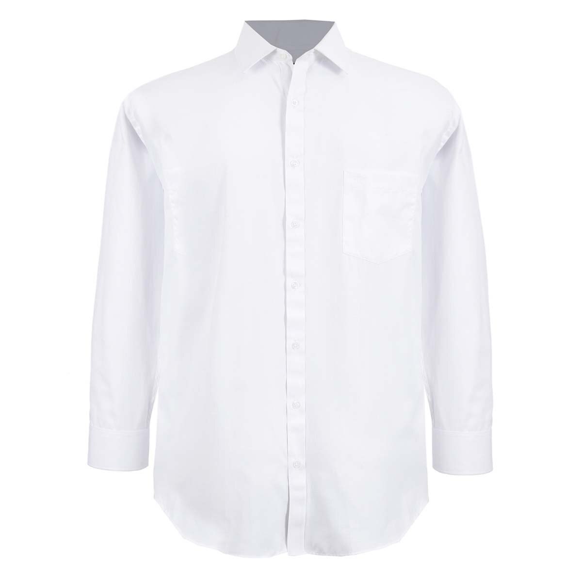 Camisa de Vestir Blanco Combinado para Caballero John Henry