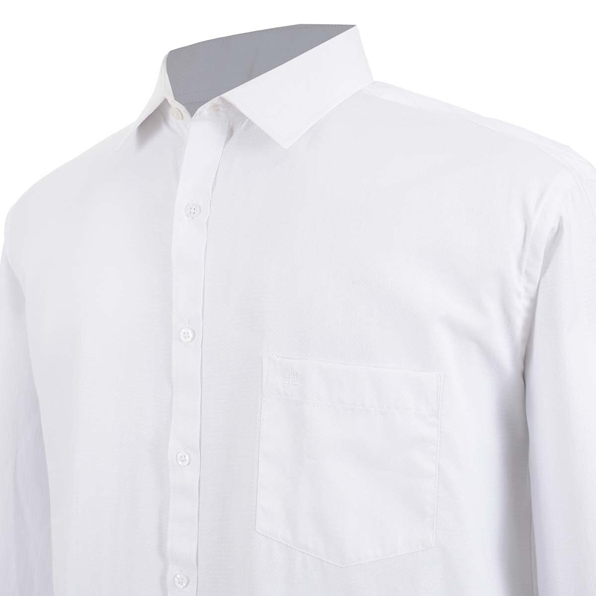 Camisa de Vestir Blanco Combinado para Caballero John Henry