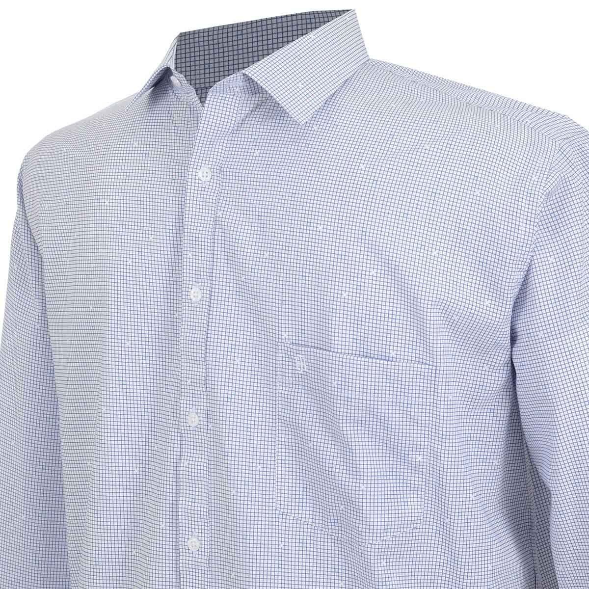 Camisa de Vestir Azul Claro para Caballero John Henry