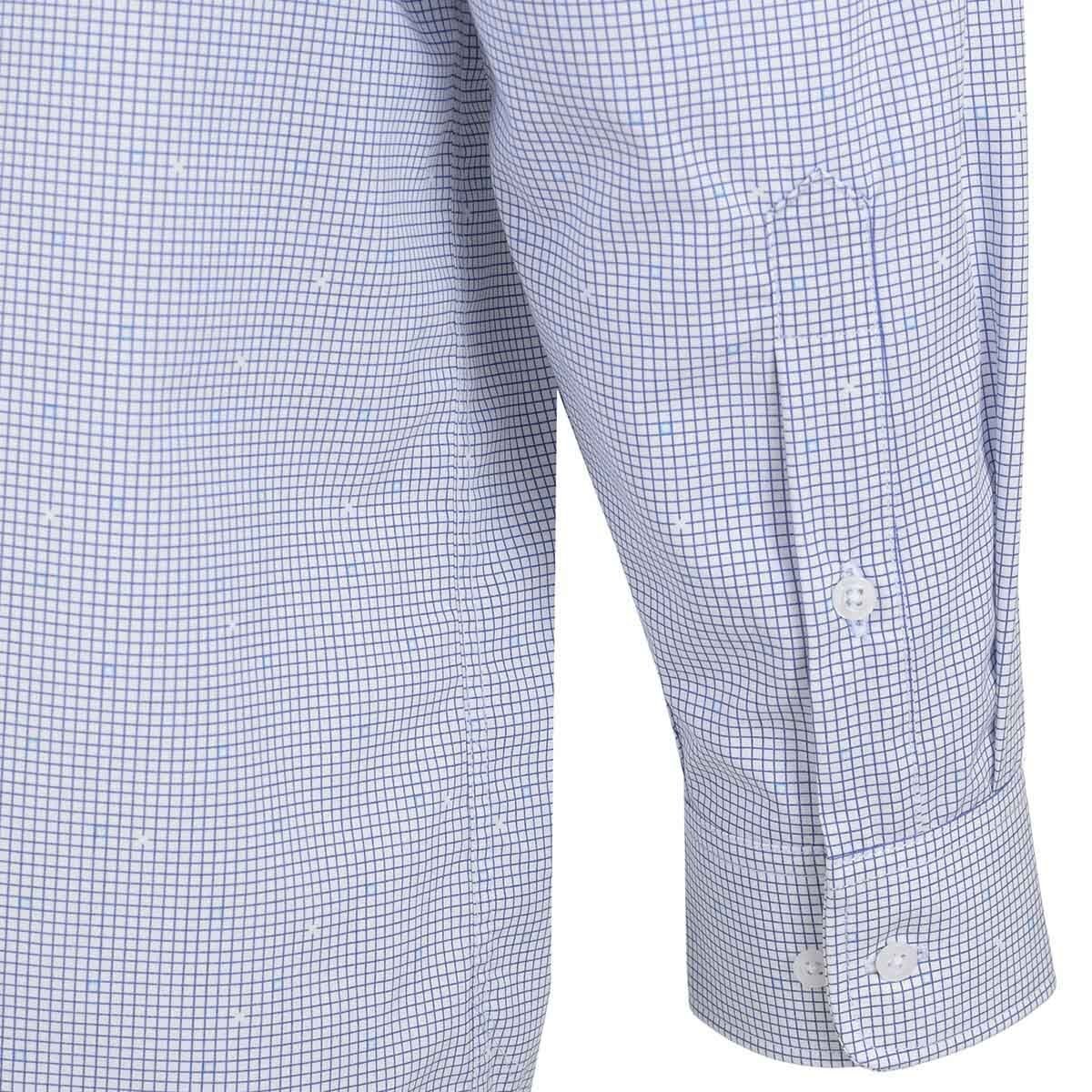 Camisa de Vestir Azul Claro para Caballero John Henry