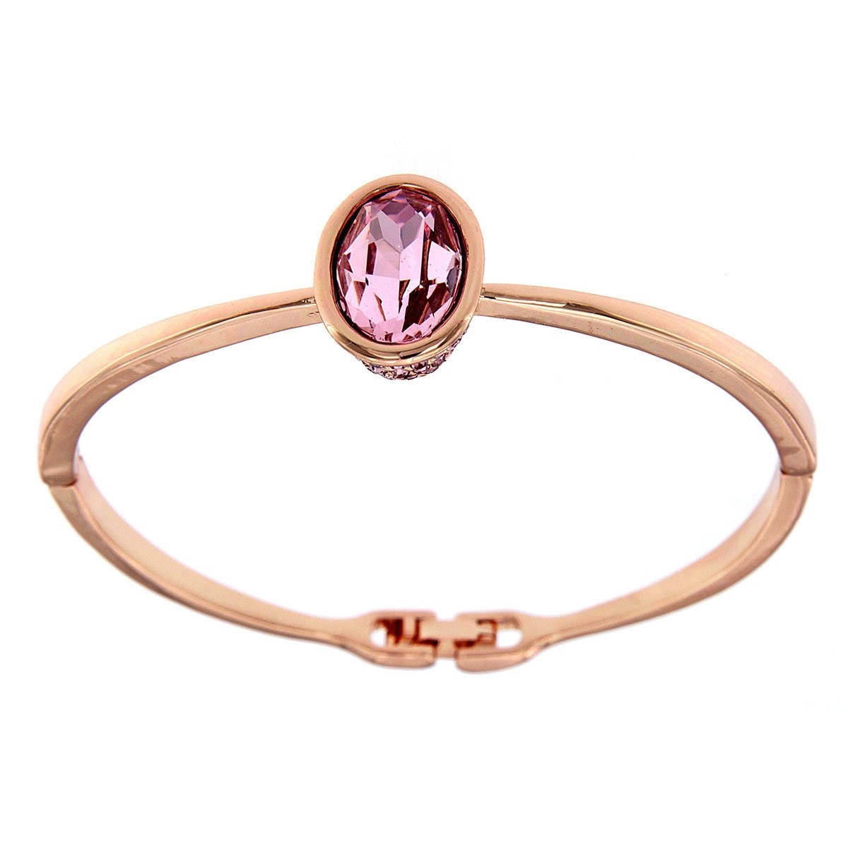 Brazalete con Piedra Oval Light Rose Camilla Madrid
