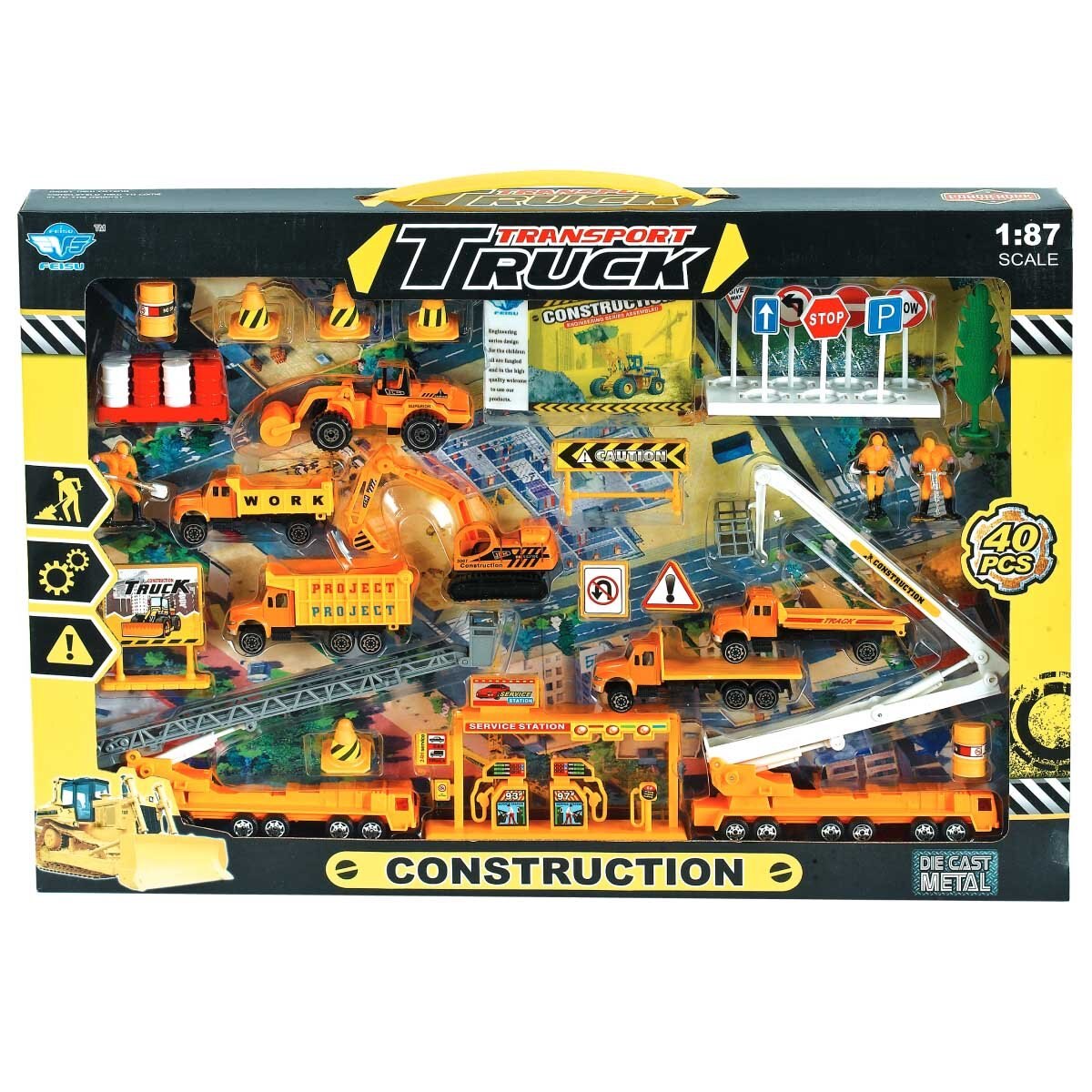 Set de Construcción Transport Truck 50 Pz Feisu