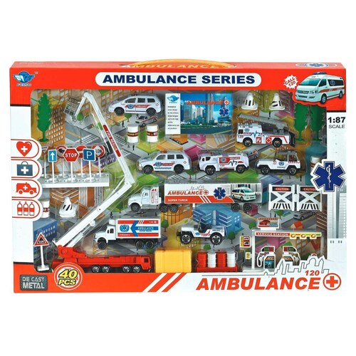 Set de Ambulancias 40 Pz Feisu