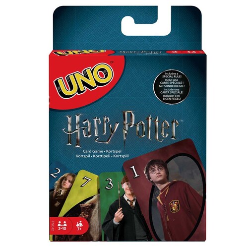 Juego de Cartas uno de Harry Potter