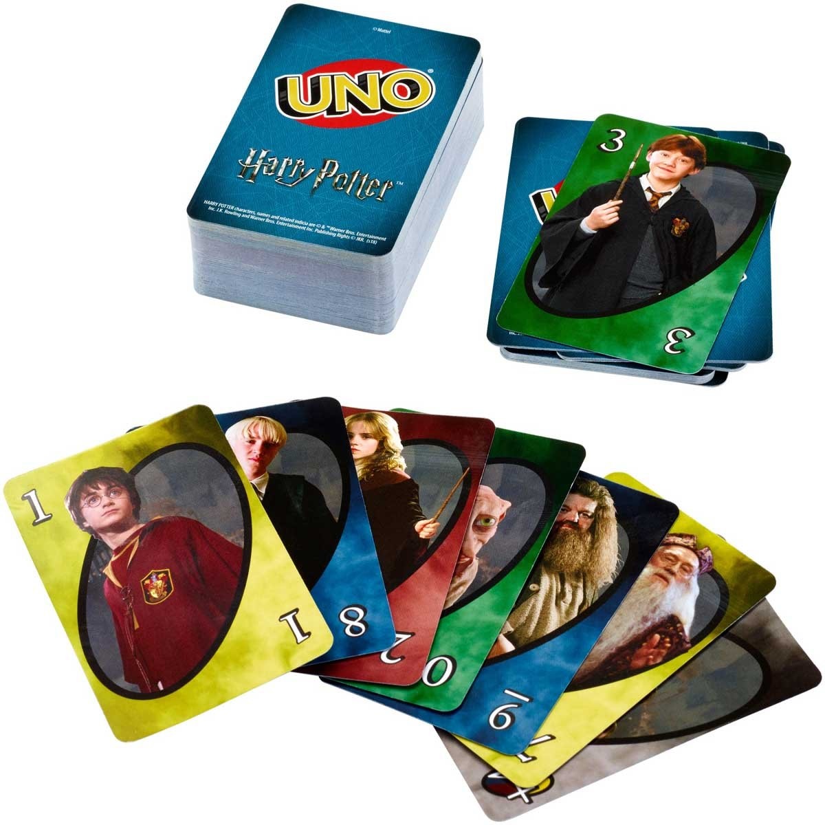 Juego de Cartas uno de Harry Potter
