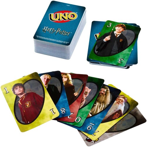 Juego de Cartas uno de Harry Potter