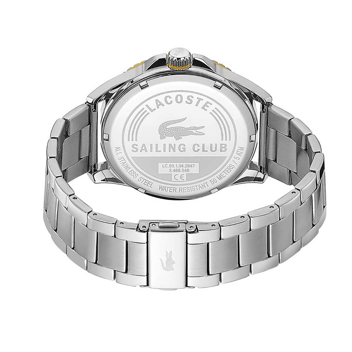 Reloj Plateado Lacoste para Caballero
