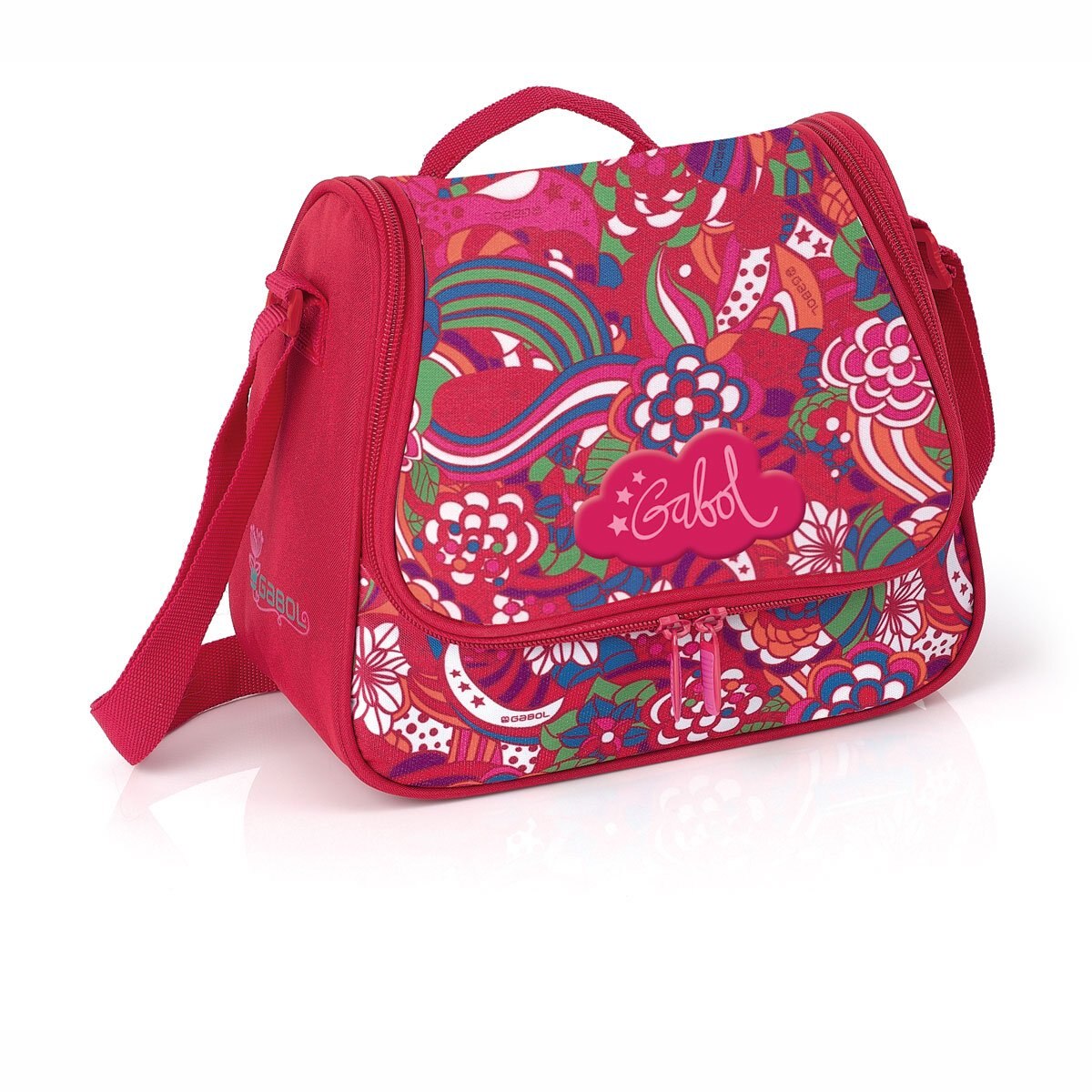Lonchera Termica Mandalas Rosa Gabol