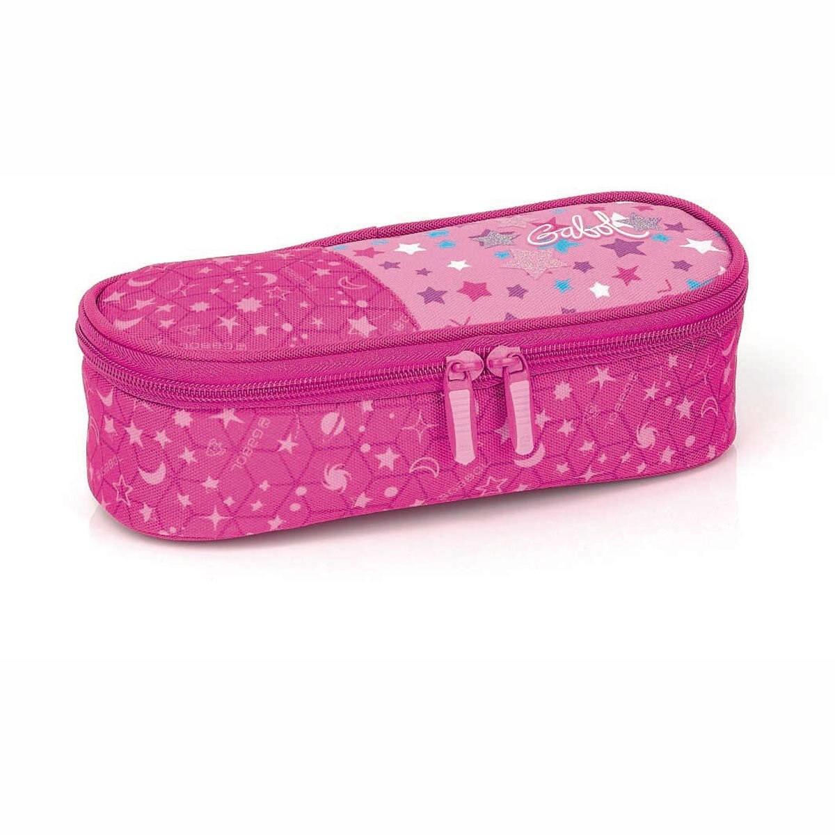 Lapicera Doble de Estrellas Rosa Gabol
