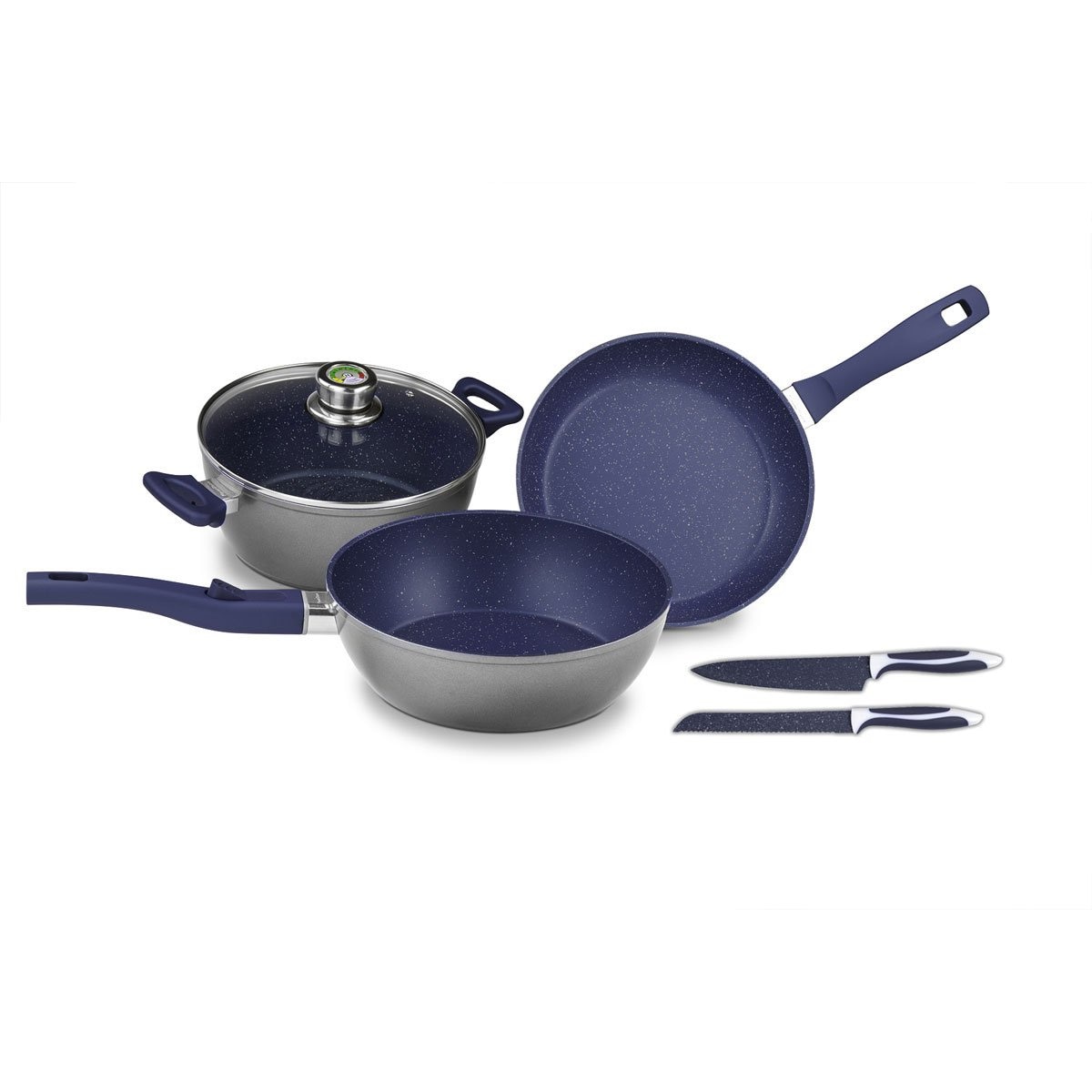 Batería Master Set 6 Piezas Mayan Azul Mejor Compra Tv