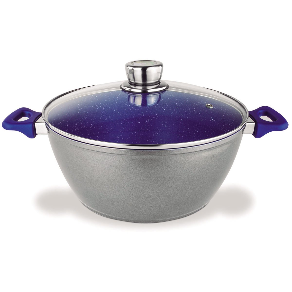 Cacerola 28 Cms Azul Flavor Stone Mejor Compra Tv