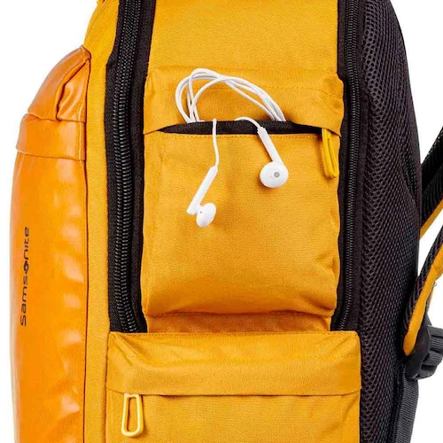 Mochila Tipo Backpack Porta Laptop Data Mustard Samsonite