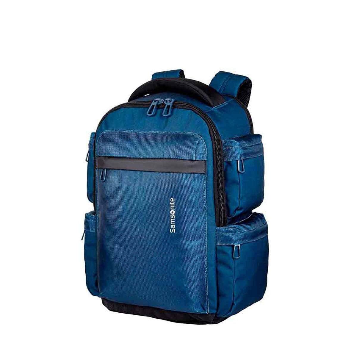 Mochila Tipo Backpack Porta Laptop Data Azul Samsonite