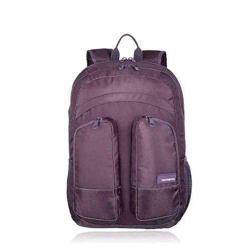 Mochila Tipo Backpack Porta Laptop Booster Morado Samsonite