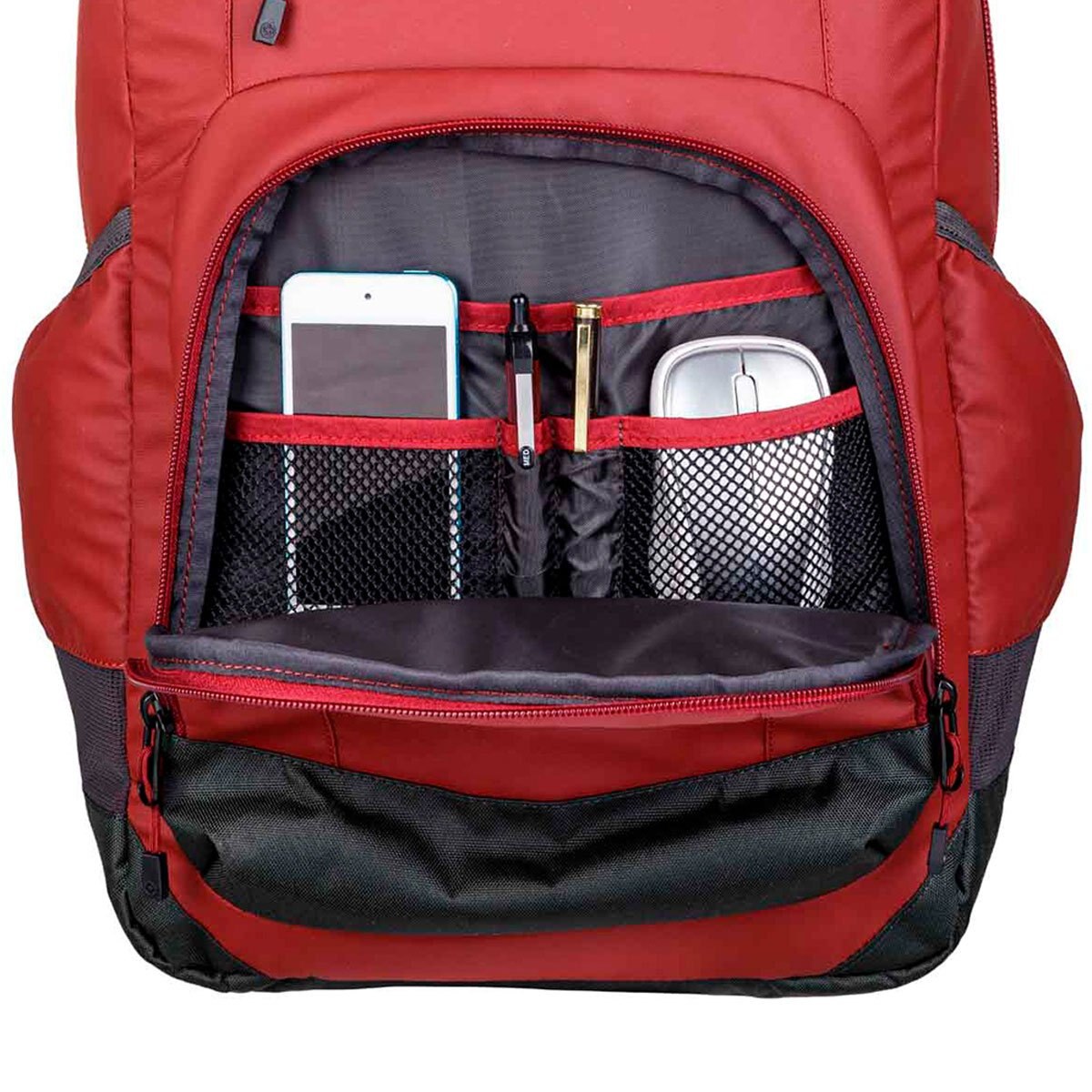 Mochila Tipo Backpack Porta Laptop Bravo Burgundy Samsonite