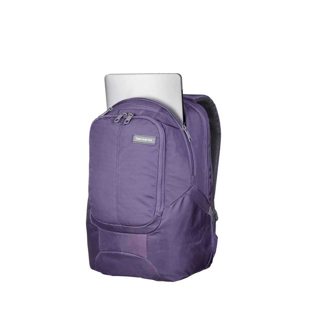 Mochila Tipo Backpack Porta Laptop Laser Morado Samsonite