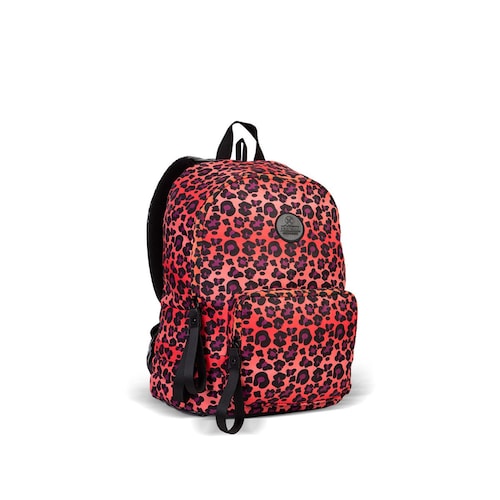 Mochila Tipo Backpack Malibu Porta Lap Top Leopard Xtrem