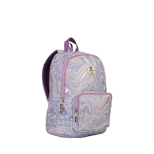 Mochila Tipo Backpack Malibu Porta Lap Top  Marble Xtrem