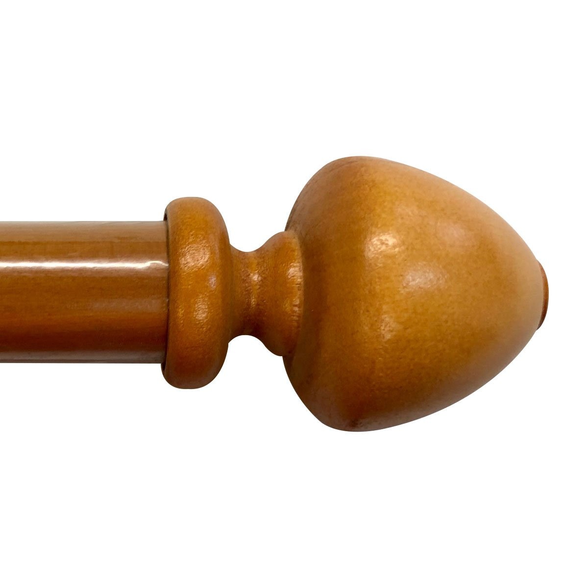 Cortinero Roble Set Button de Madera 2.54 Cm 1.83 Fua