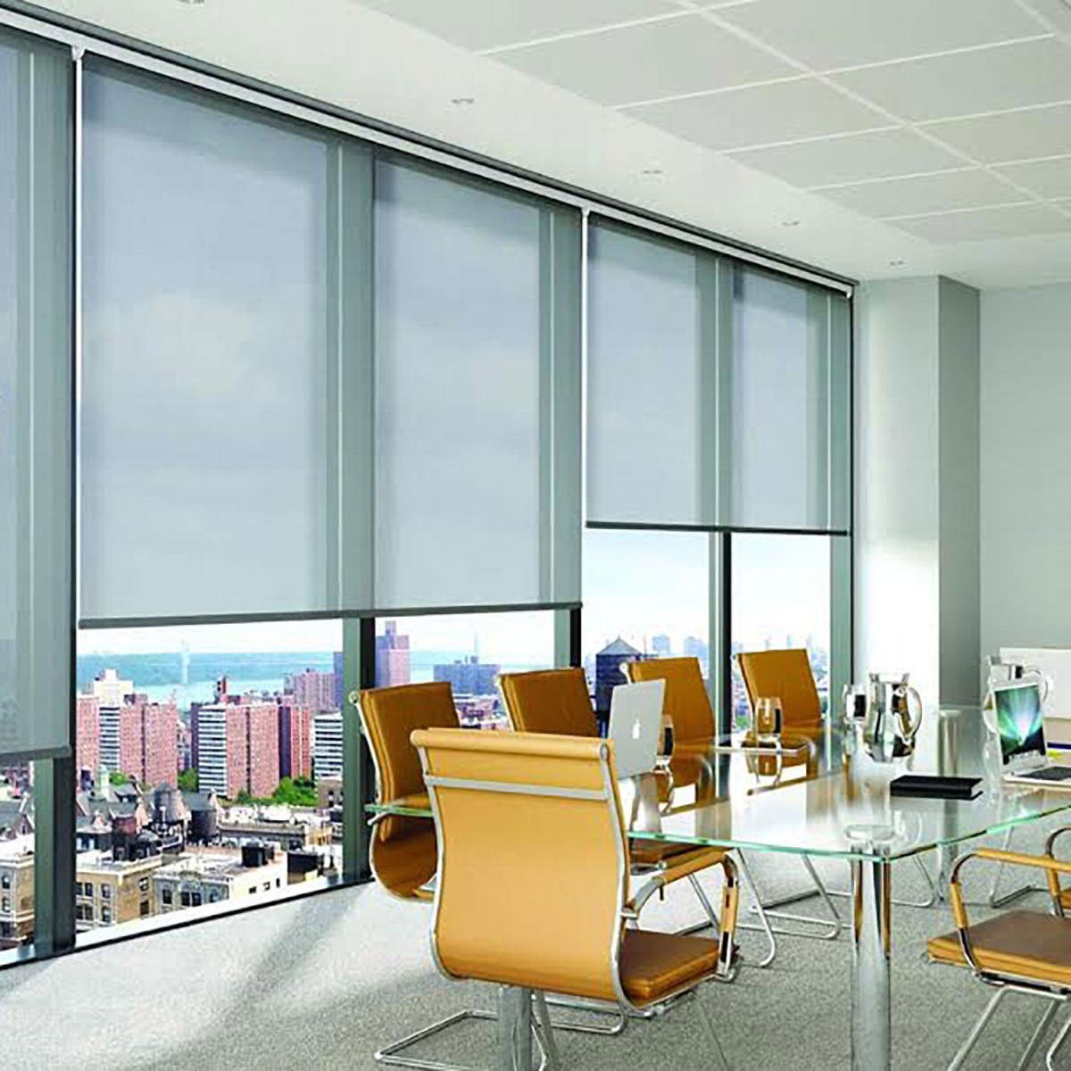 Persiana Enrollable Screen20 Blanca 60X100 Fua