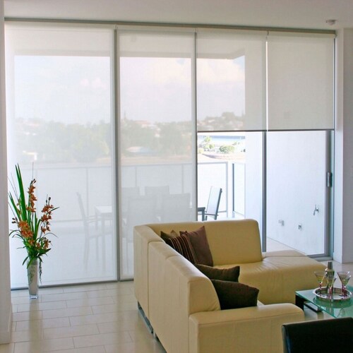 Persiana Enrollable Screen40  Chalk  100X150 Fua