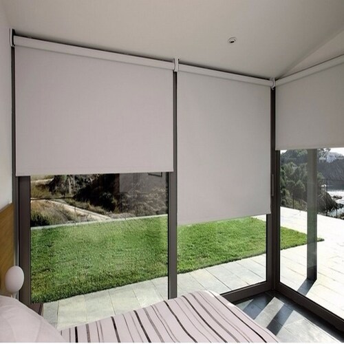Persiana Enrollableblack Out Plastificado Blanco 200X220 Fua