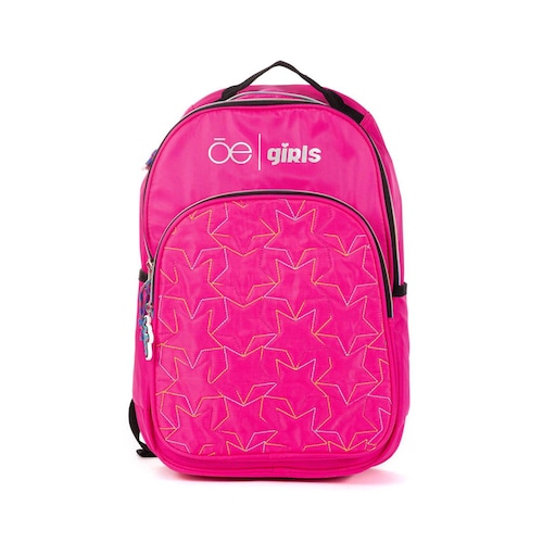 Mochila Tipo Backpack Porta Laptop Rosa Cloe