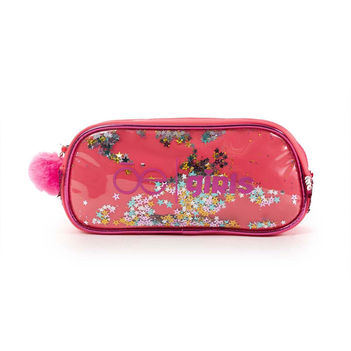 Lapicera Estrellas Coral Cloe