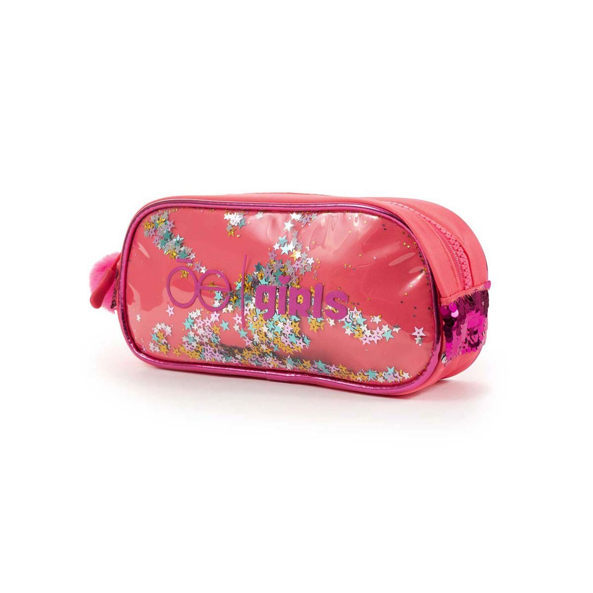 Lapicera Estrellas Coral Cloe