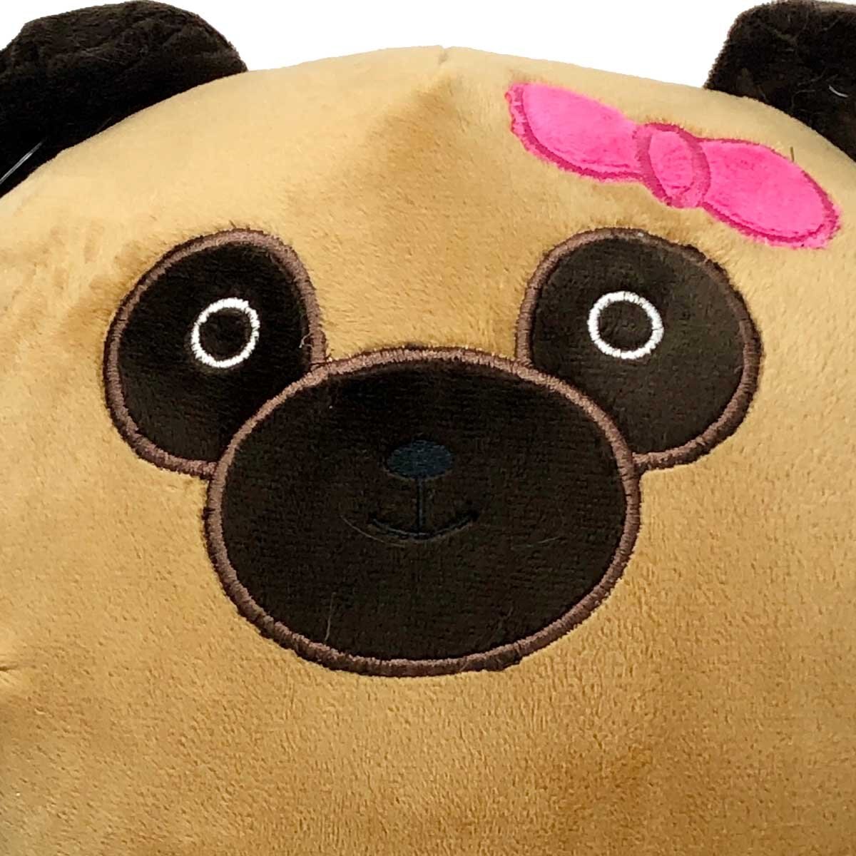 Peluche Bola Perro con Moño Pax Toys
