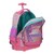 Mochila con Ruedas Grande Rosa Happy Girl Huachi Chenson