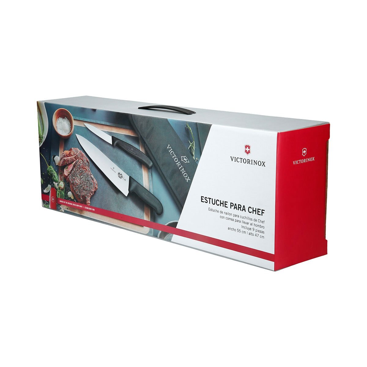 Paquete de 9 Cuchillos Negros V0000771 Victorinox