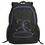 Mochila Tipo Backpack Porta Laptop Ipanema Negro con Azul  Peaktour