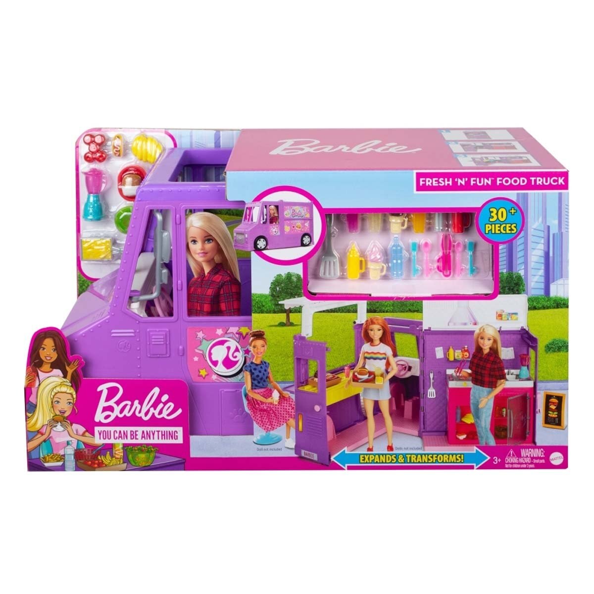 Barbie Careers Muñeca Food Truck