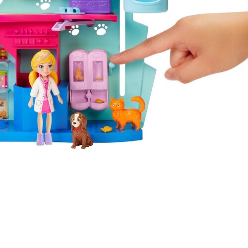 Polly Pocket Pp High Price Set de Juego Clínica Veterinaria de Polly