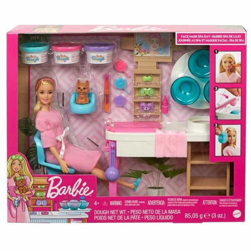 Barbie Fashionista Muñeca Spa de Lujo