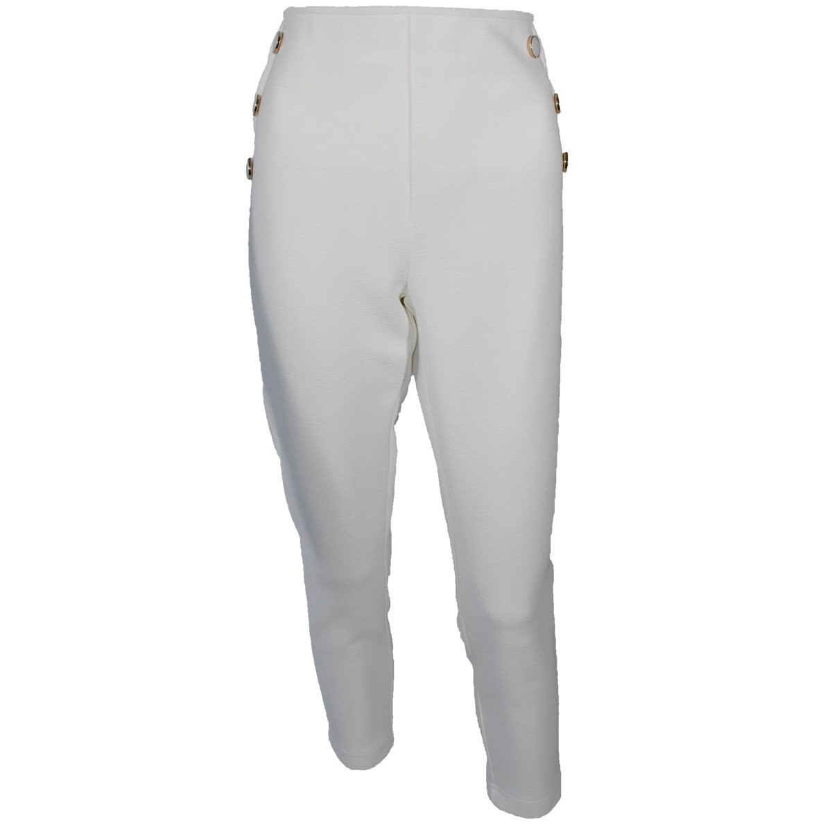 Pantalón Liso con Botones Apostrophe