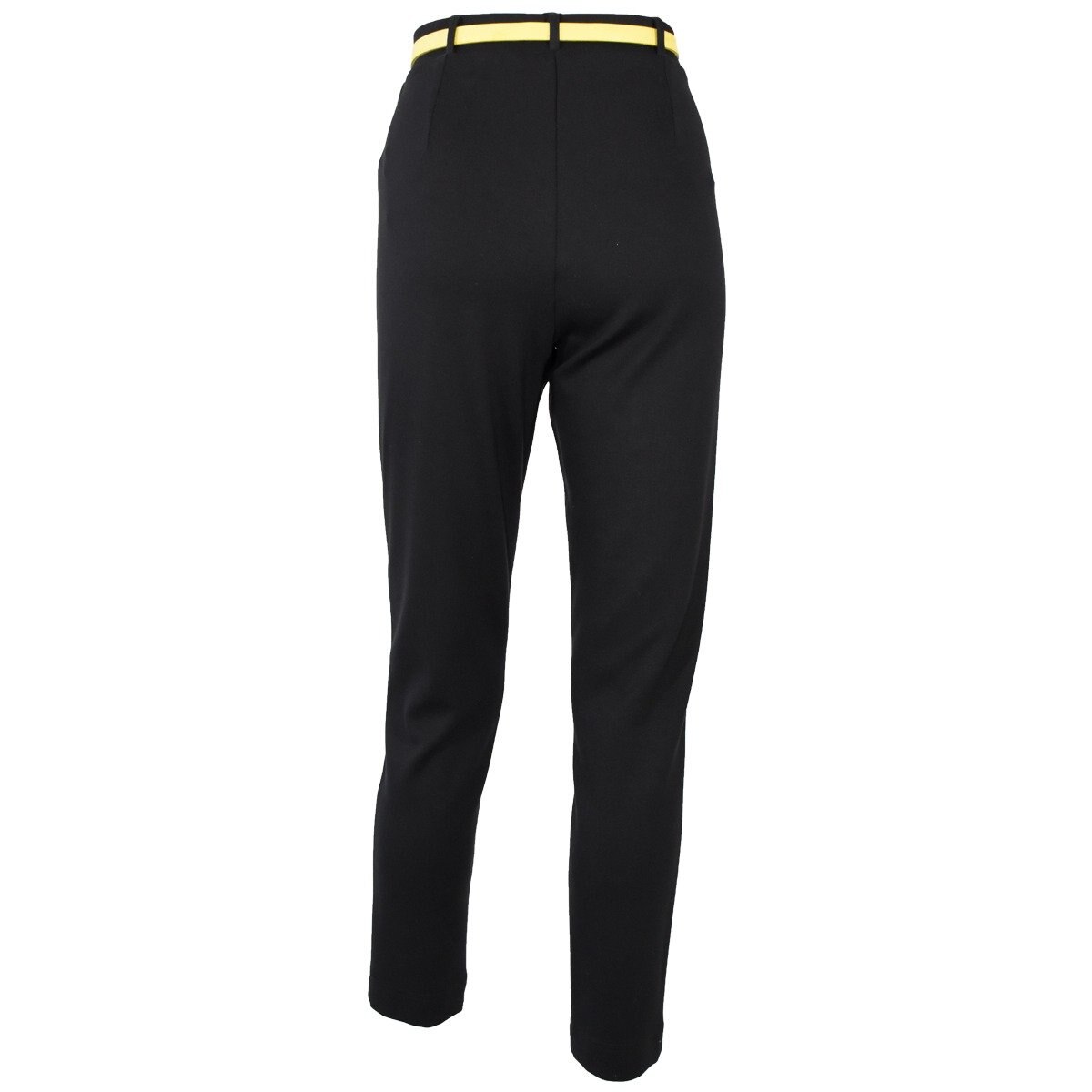Pantalón Liso con Cinturón para Dama Apostrophe