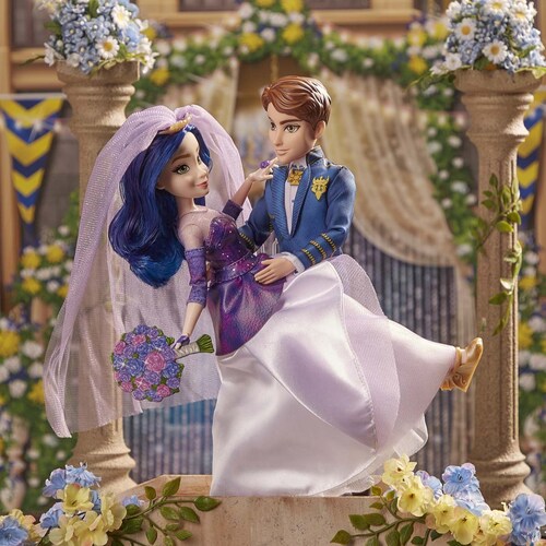 Muñecos Disney Descendants Mal Y Ben The Royal Wedding
