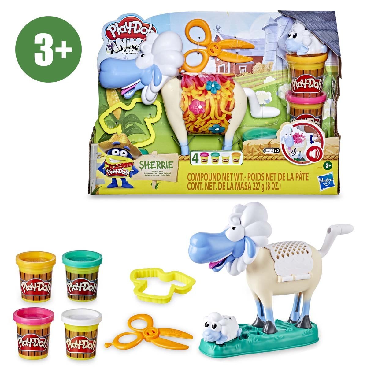Play-Doh Animal Mariana Crece-Lana